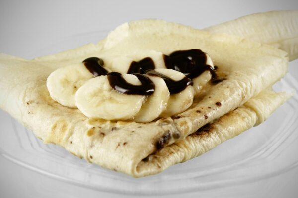 Protekal palačinka čokolada banana